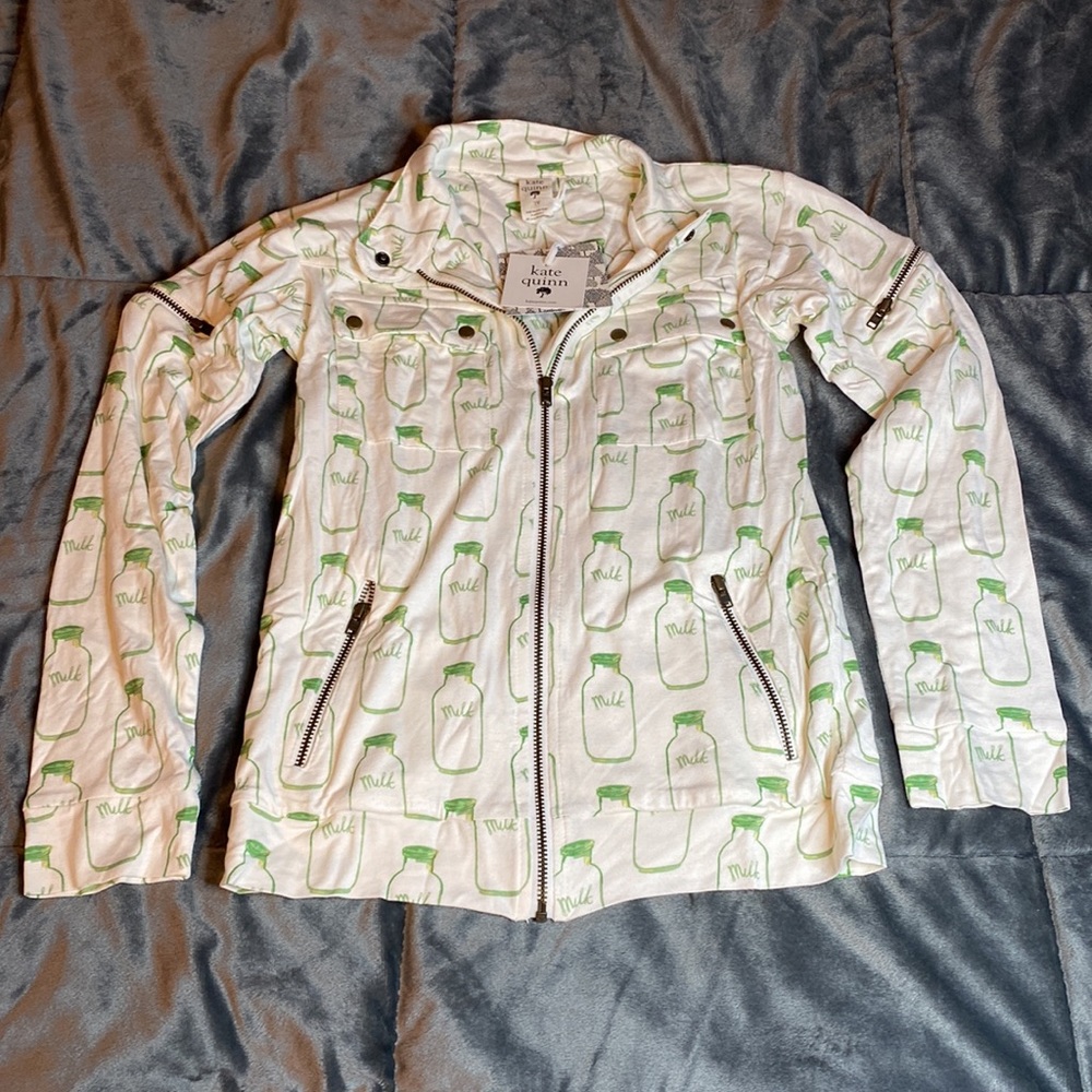 NEW Kate Quinn bamboo motorcycle jacket